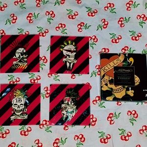 Ed Hardy coaster set